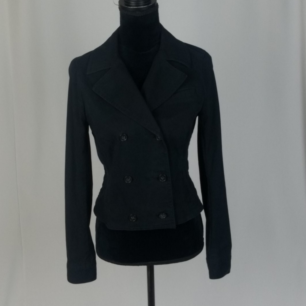 Theory 10 double breasted Chante jeans jacket‎